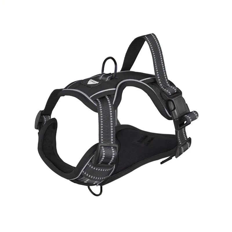 Adjustable Dog Harness in Black