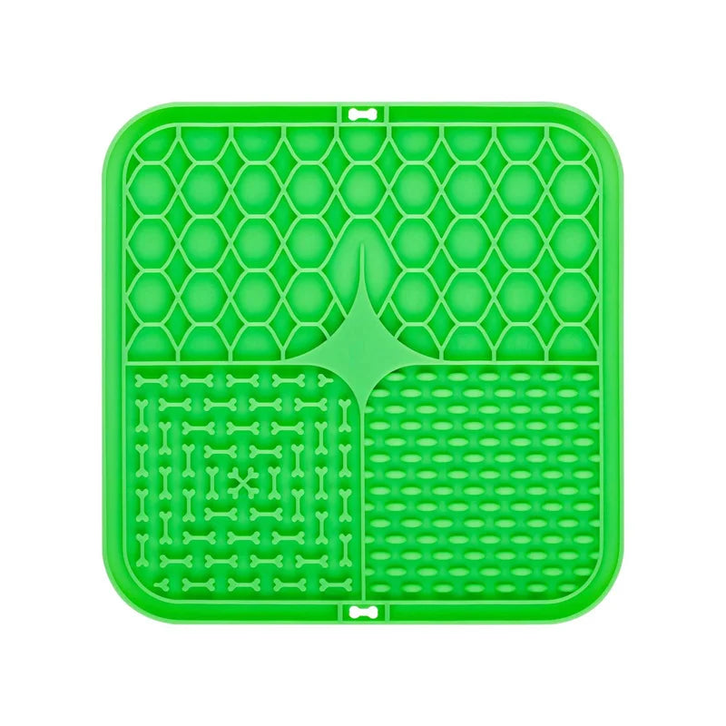 Lick Mat Dog in Green