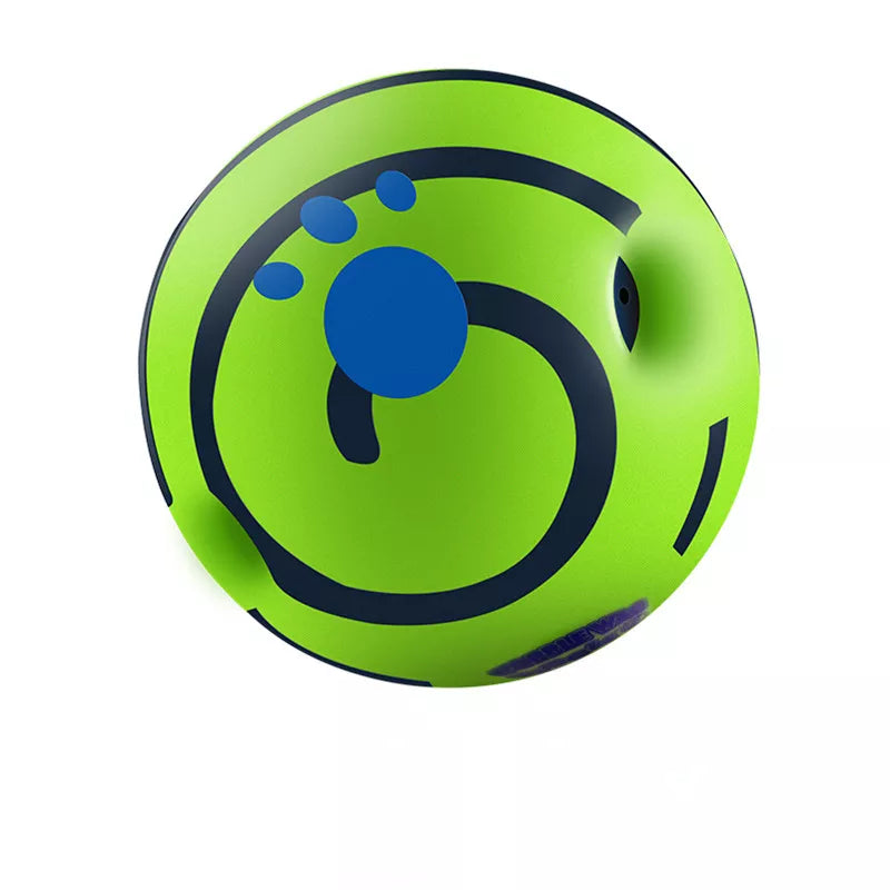 Wobble Wag Giggle Ball in Green