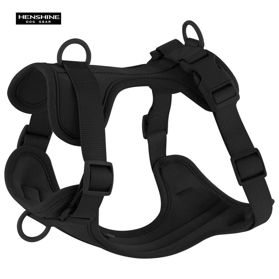 Double Harness For Dogs in Harness Black