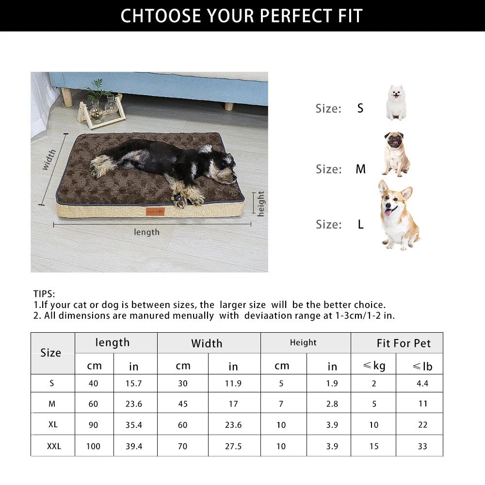 Memory Foam Dog Mat