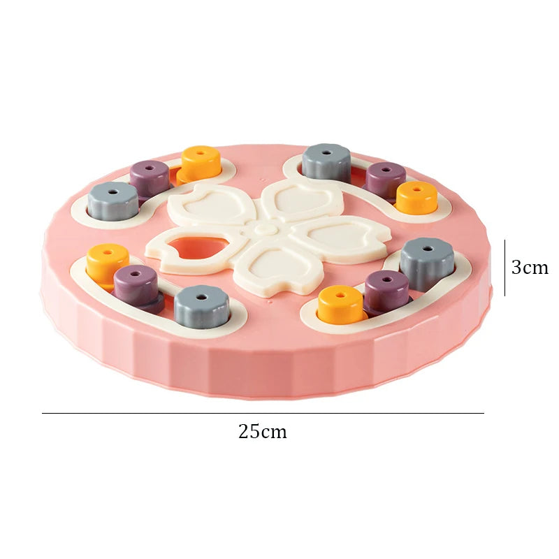 Dog Puzzle Games in Pink