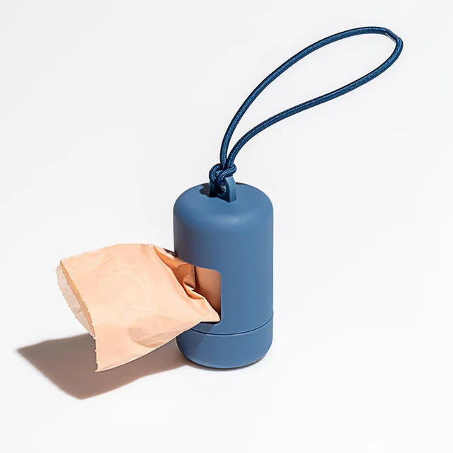 Dog Poop Bag Dispensers in Blue