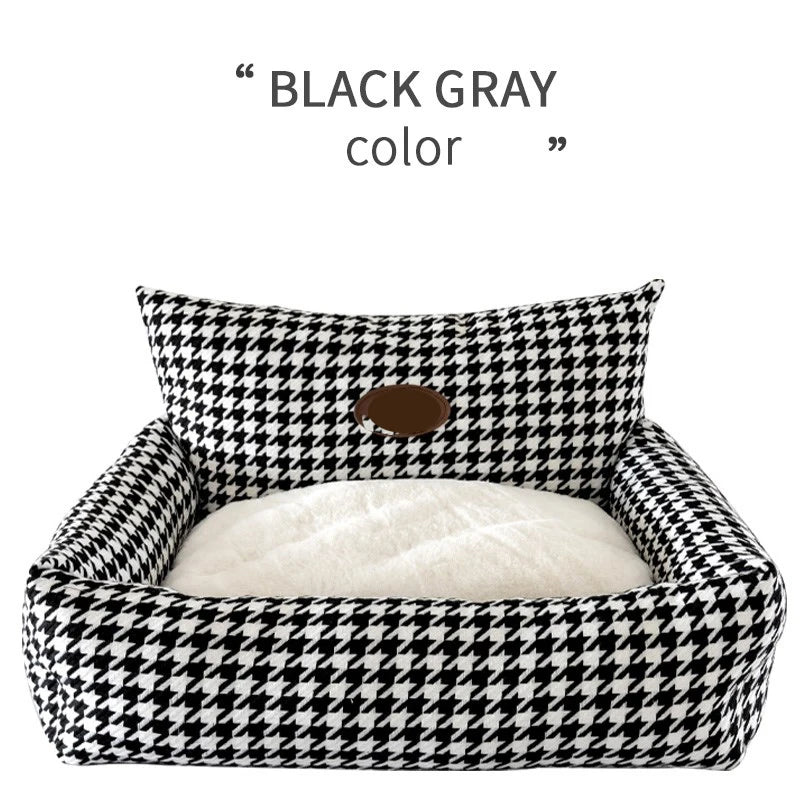 Cute Dog Beds in Black