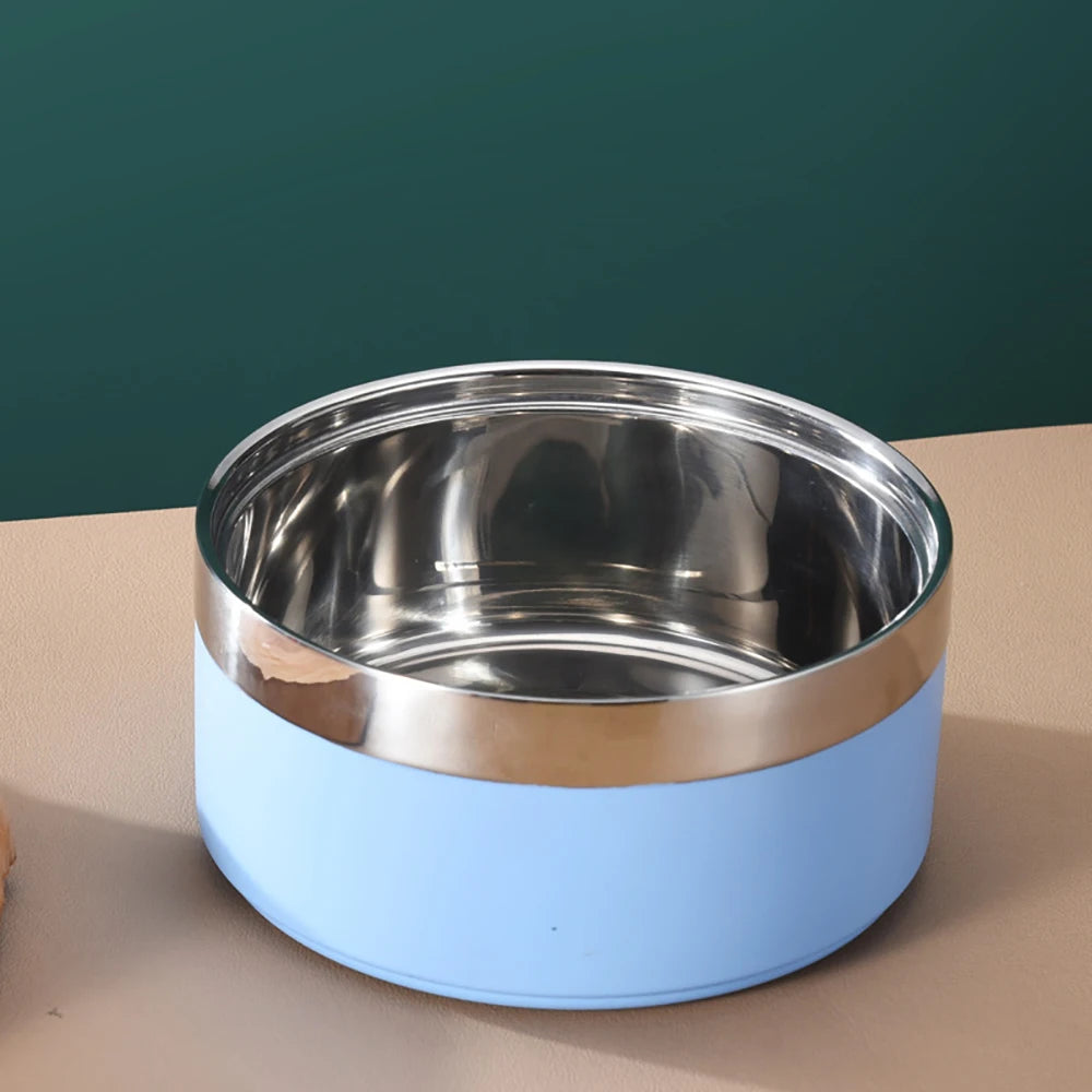 Personalized Dog Bowl in Sky Blue