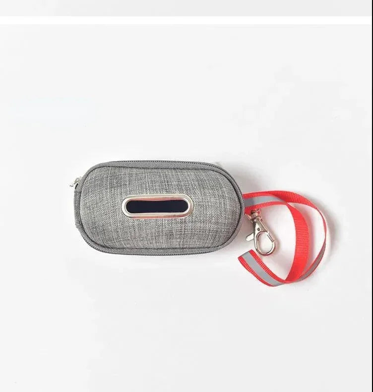 Dispenser For Dog Poop Bags in Grey