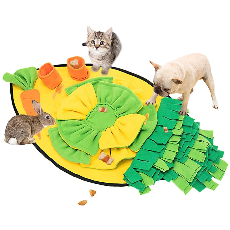 Dog Snuffle Mat in Radish