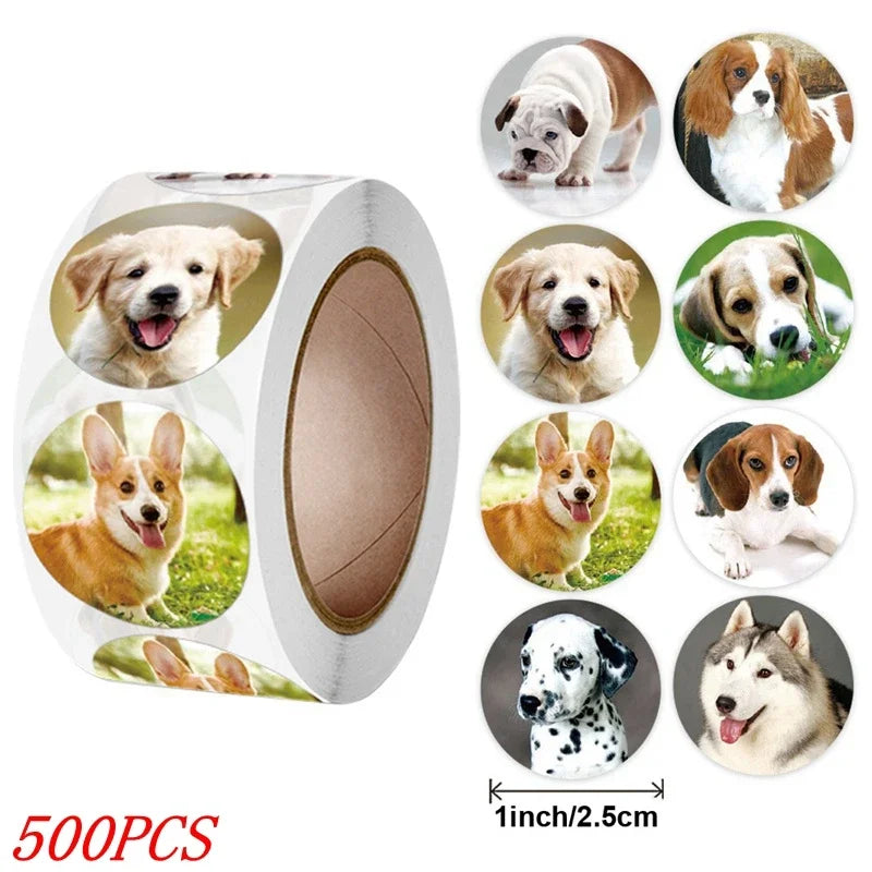 Dog Reward Stickers in 500pcs (1Roll)