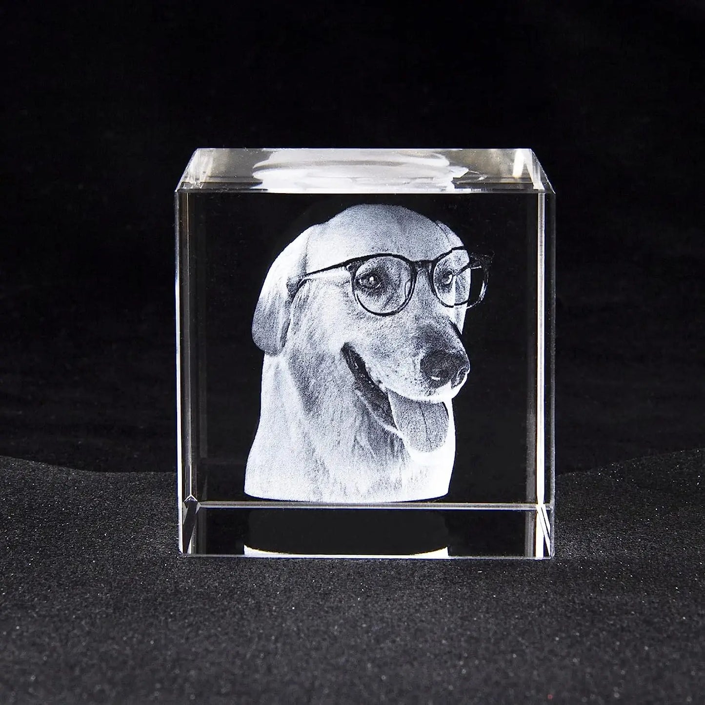Personalized Dog Crystal Decor