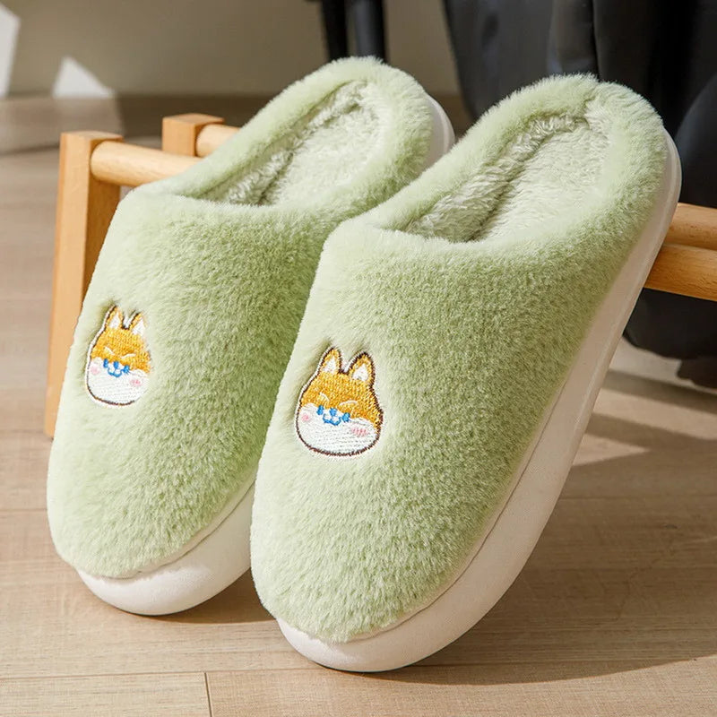 Smart Dog Slippers in Green