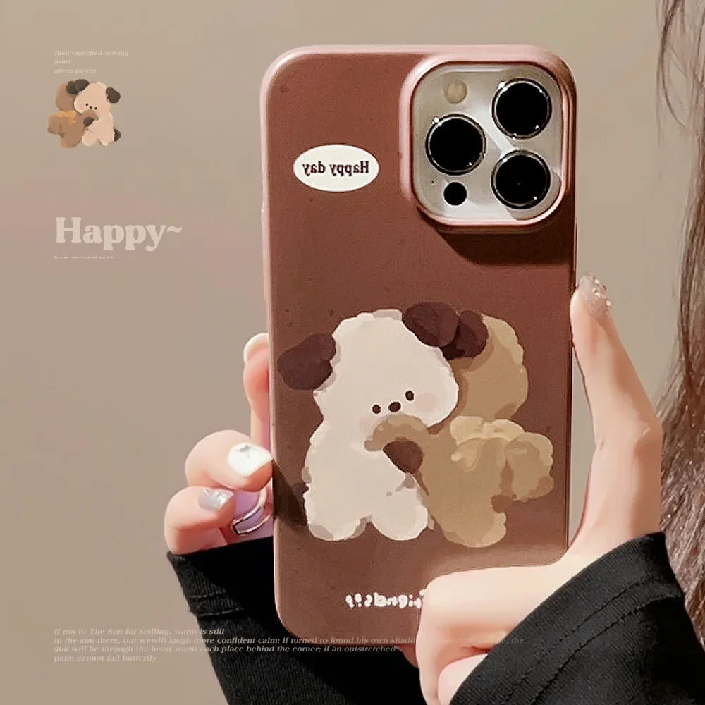 Cute Dog Phone Case for iPhone