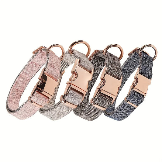 Metal Buckle Dog Collar