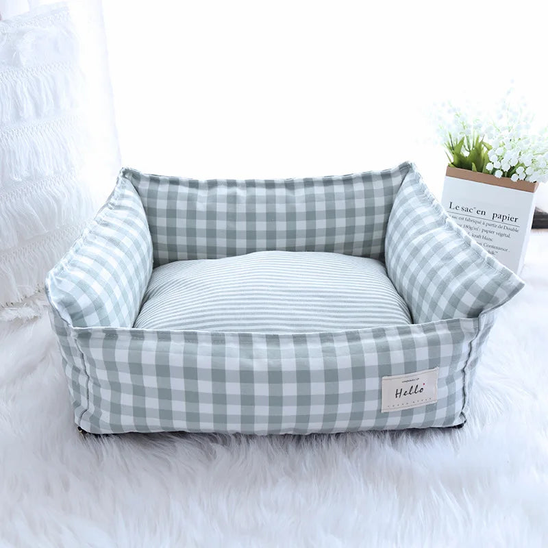 Indoor Dog Bed in Green Dog Bed