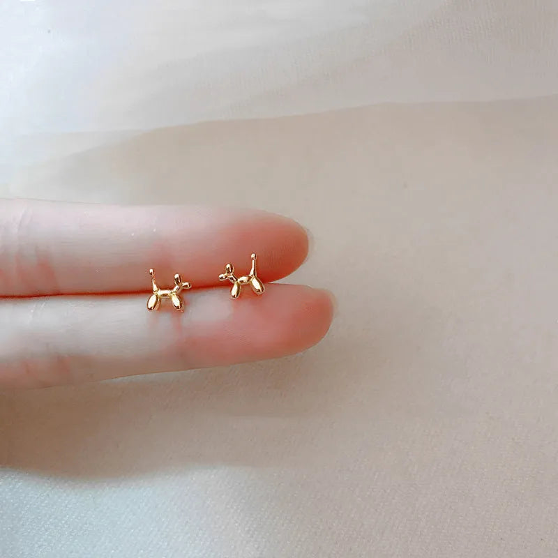 Balloon Dog Earrings