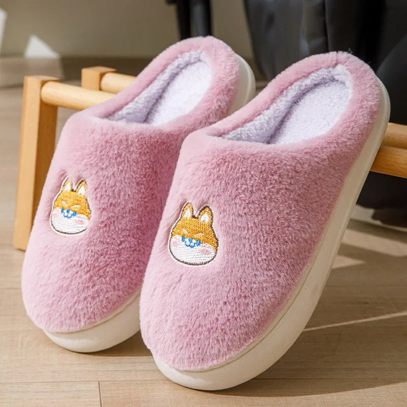 Smart Dog Slippers in Purple
