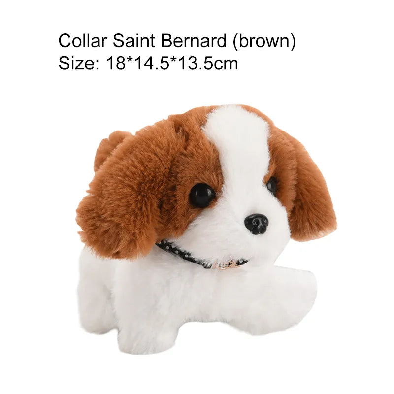 Realistic Dog Plush in Saint Bernard