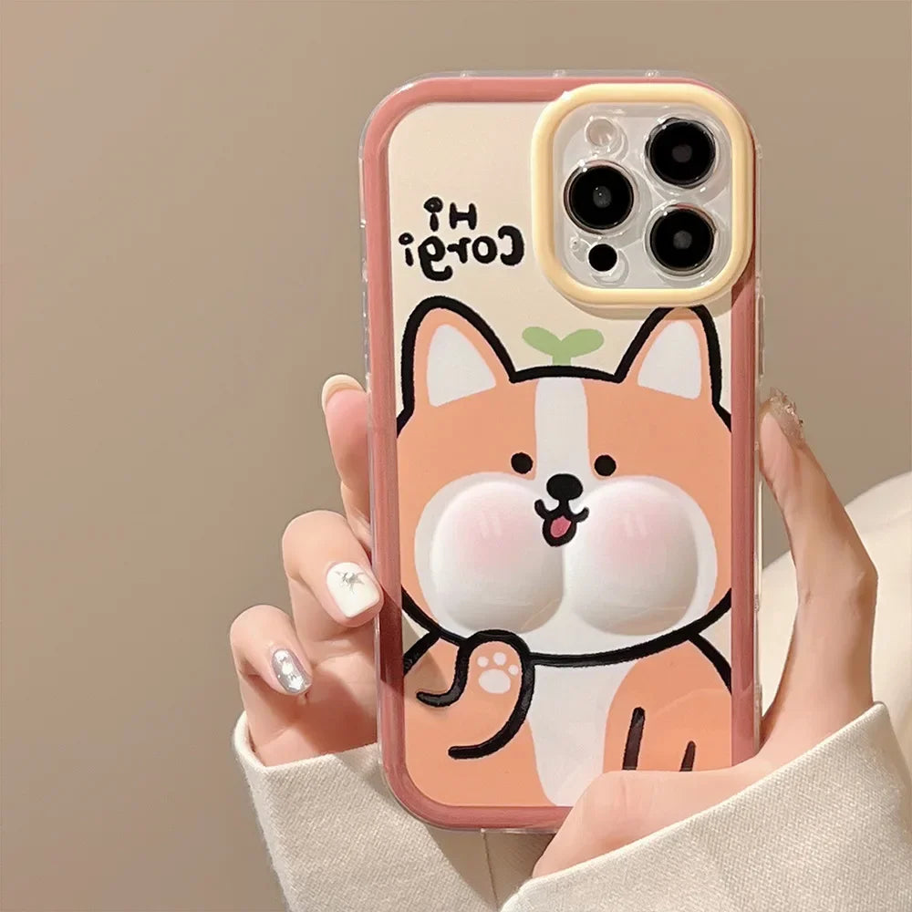 Cute Shiba Inu iPhone Case