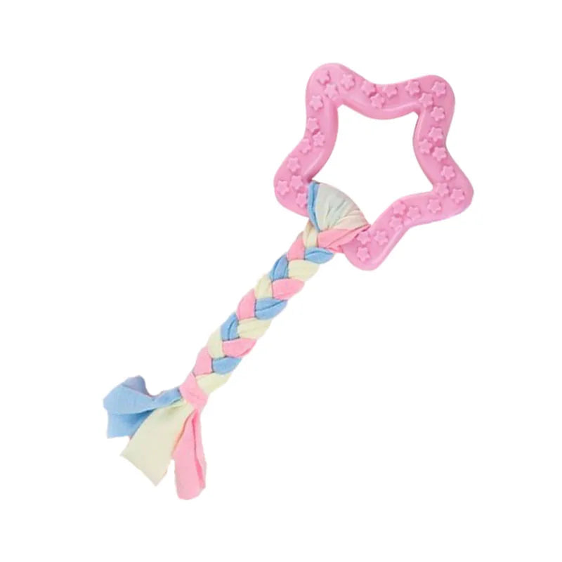Dog Toy For Cleaning Teeth in Star