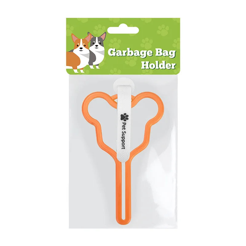 Dog Poop Bag Holder in Orange