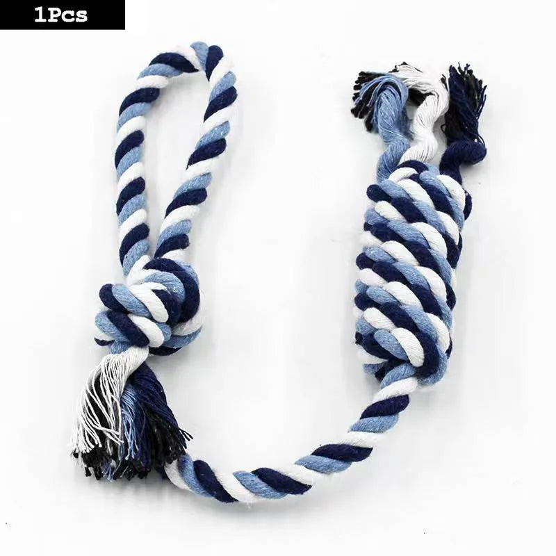 Dog Rope Toys in 45cm Blue Rope
