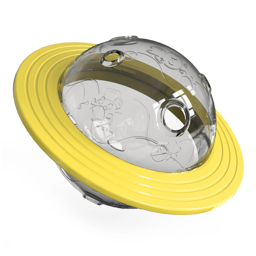 Slow Feeder Insert For Dogs in Yellow