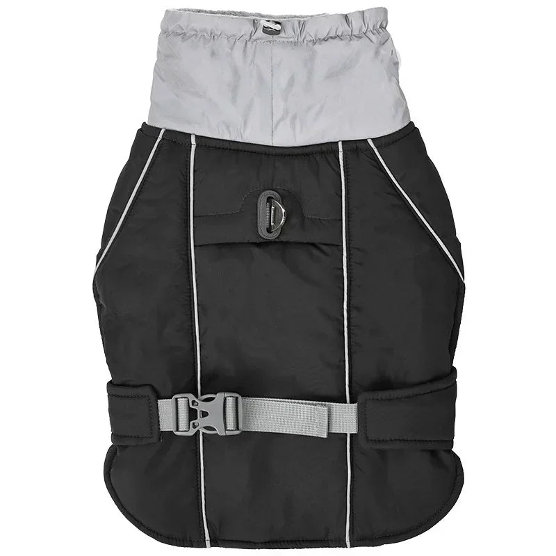 Waterproof Dog Jacket in Black