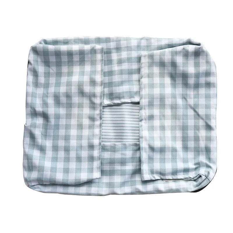 Indoor Dog Bed in Green Bed cover