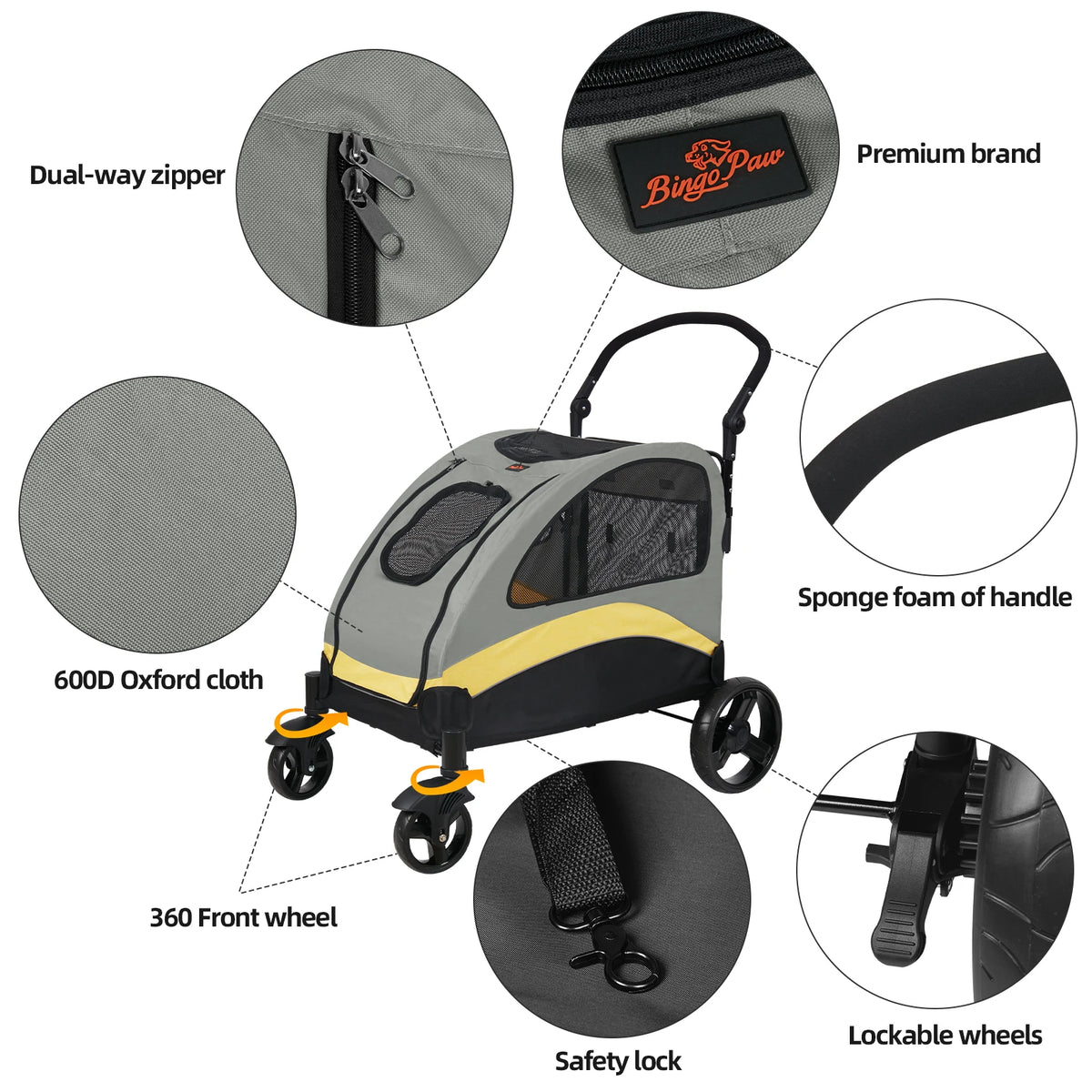 Large Dog Stroller, photo 4