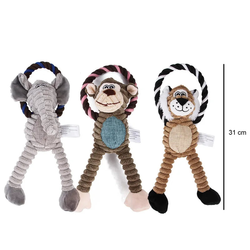 Dog Plush Toys Squeaky