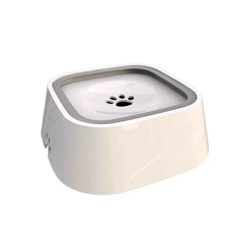 Dog Water Bowls in White