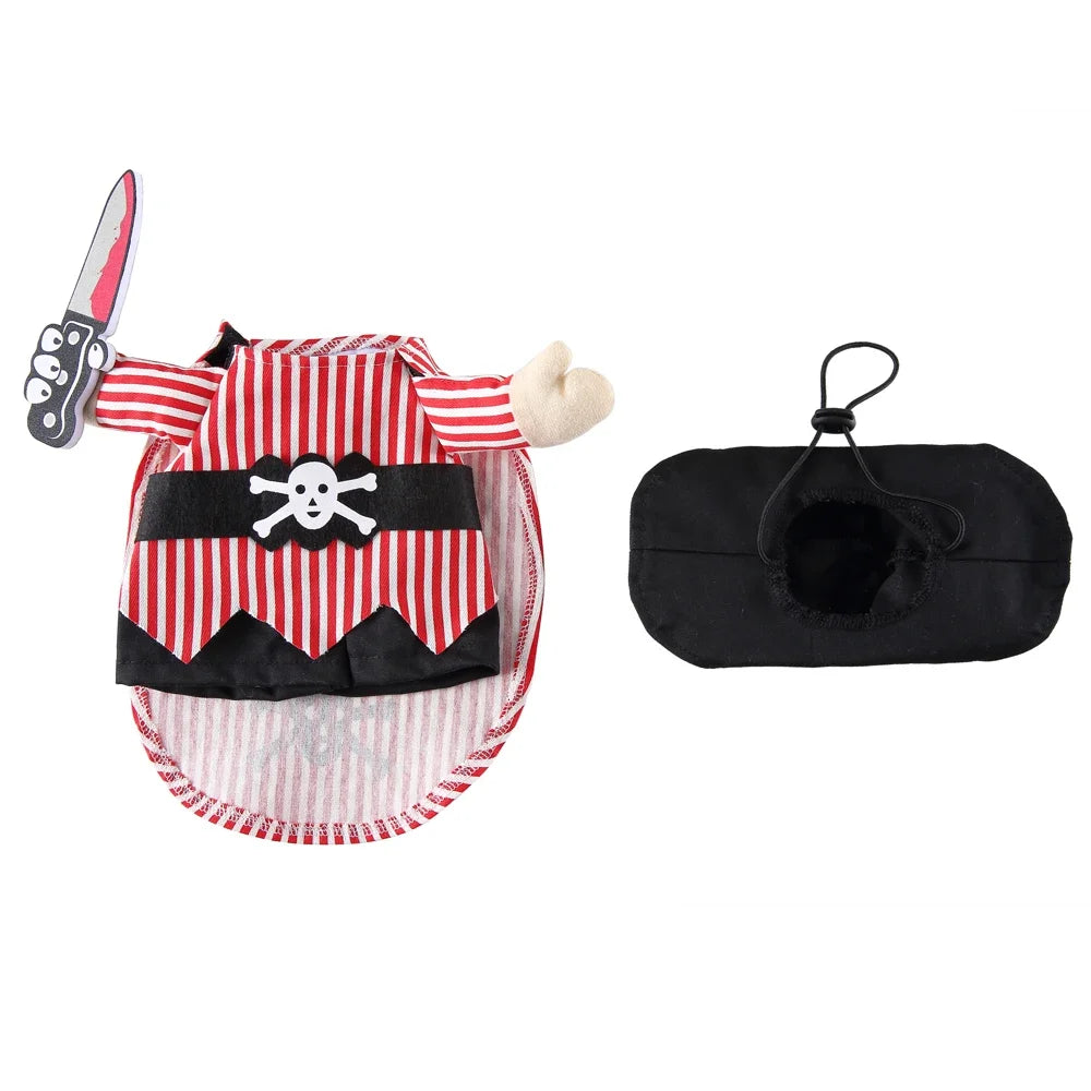 Pirate Dog Costume in Knife Pirate