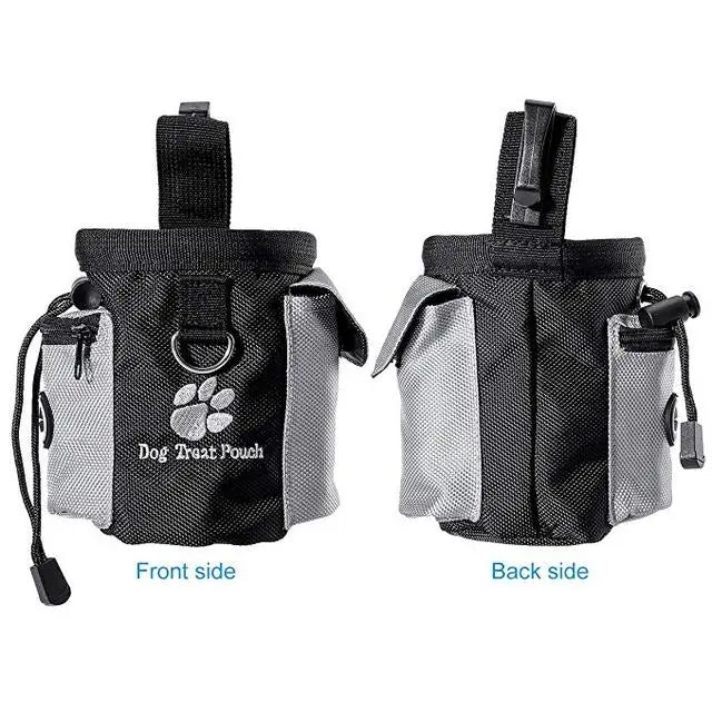 Treat Bag For Training Dogs in Black