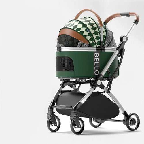 Dog Stroller in Green