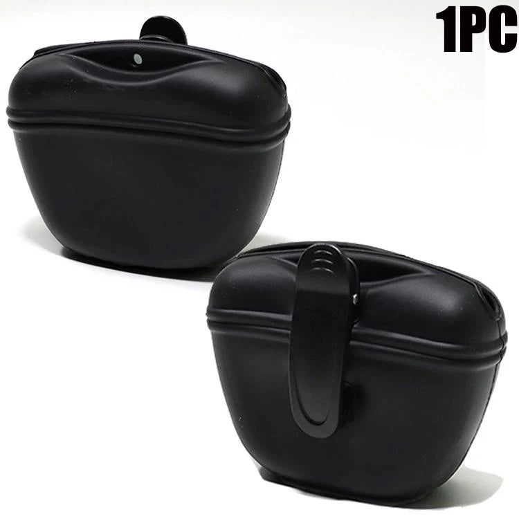 Dog Training Treat Bags in Black