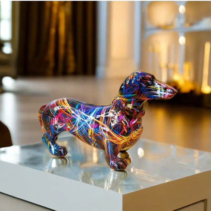 Dachshund Dog Statue