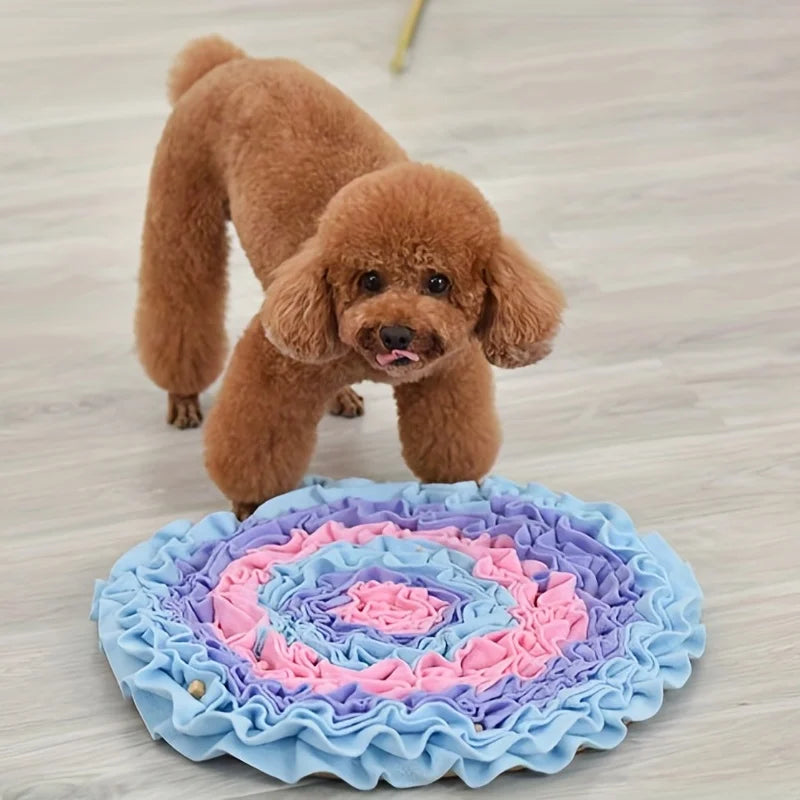 Snuffle Mats For Small Dogs in Blue & Purple