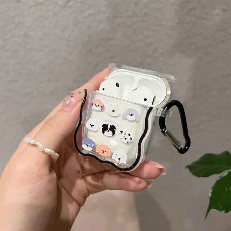 Korean Cartoon Dog Airpods Case