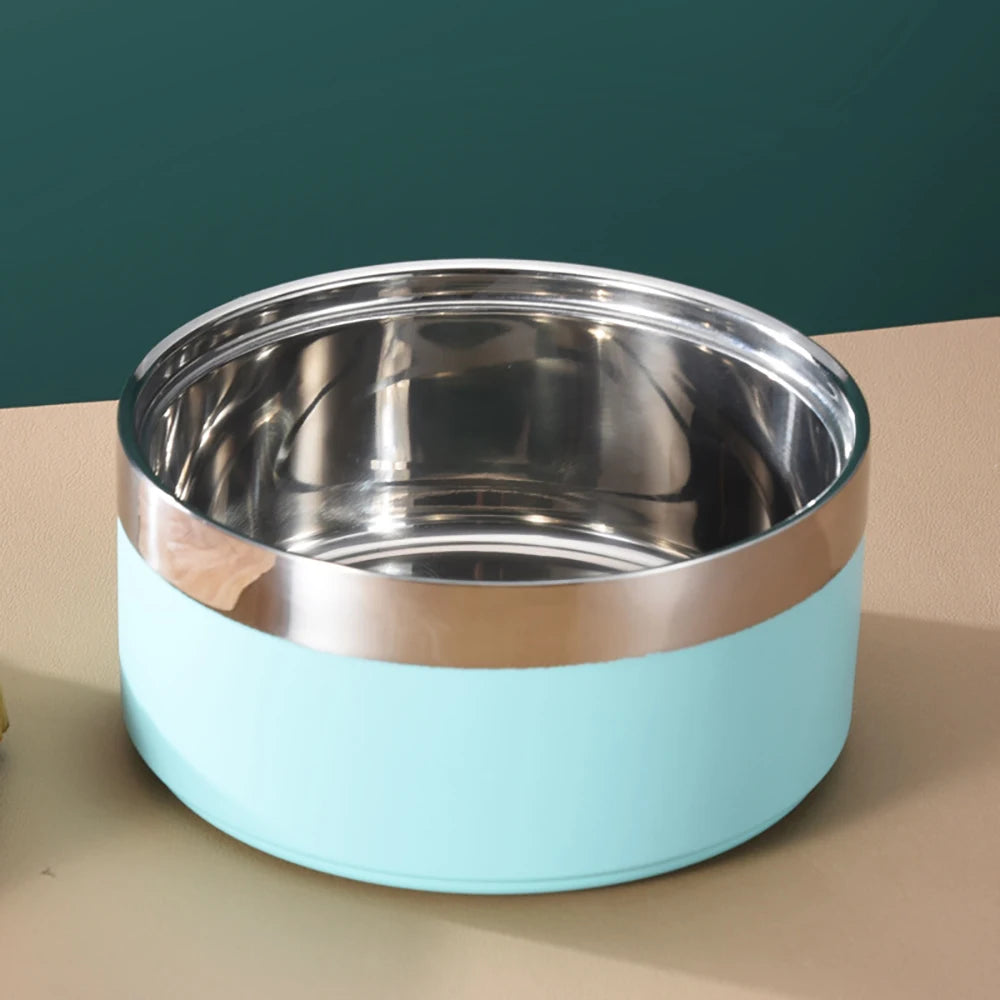 Personalized Dog Bowl in Green