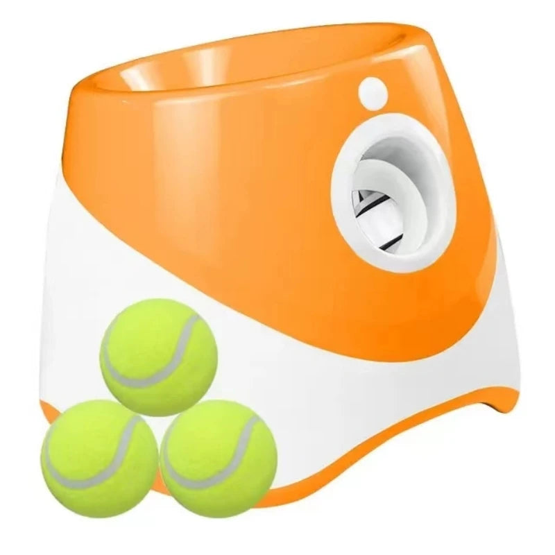 Dog Tennis Ball Launcher in Orange
