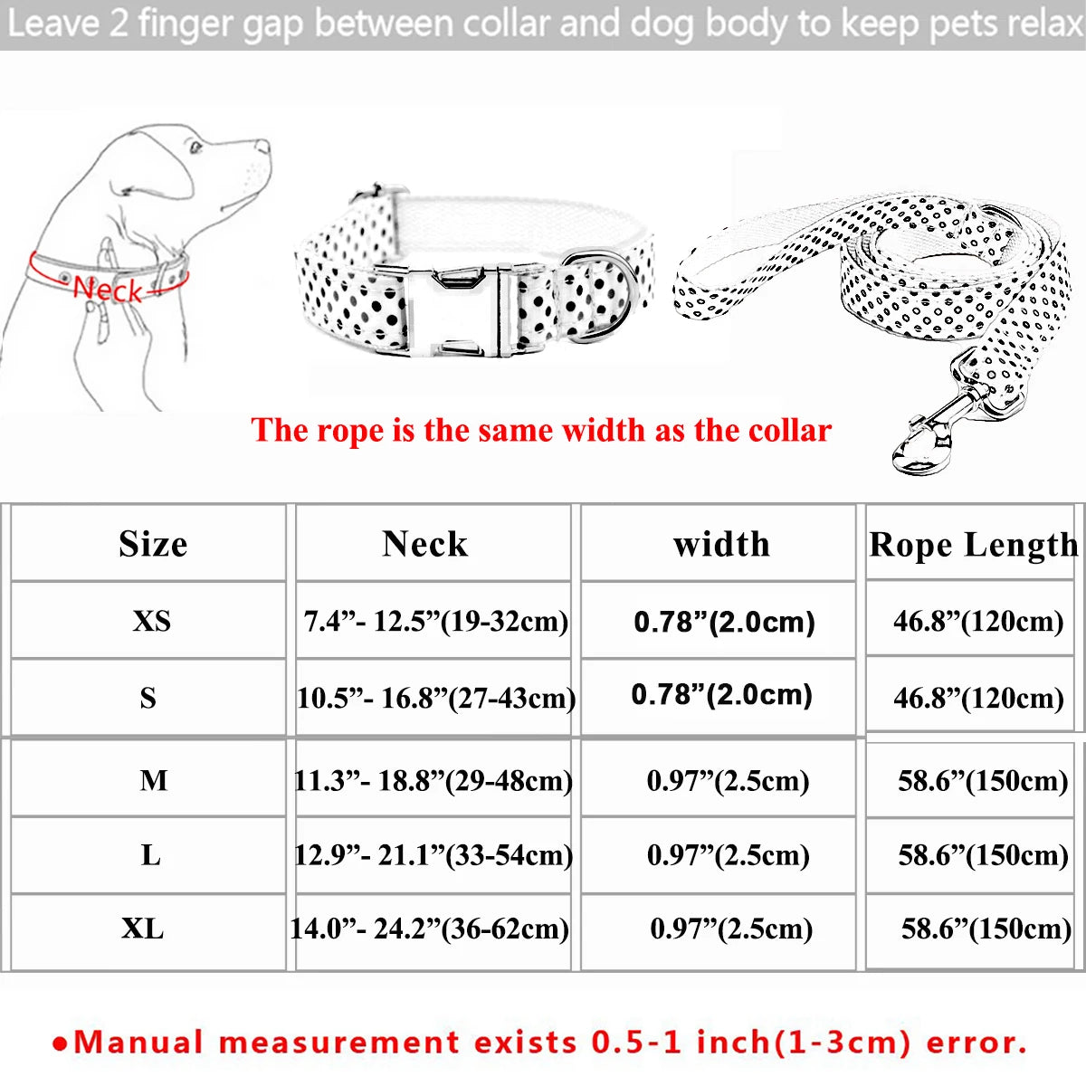 Leopard Dog Collar