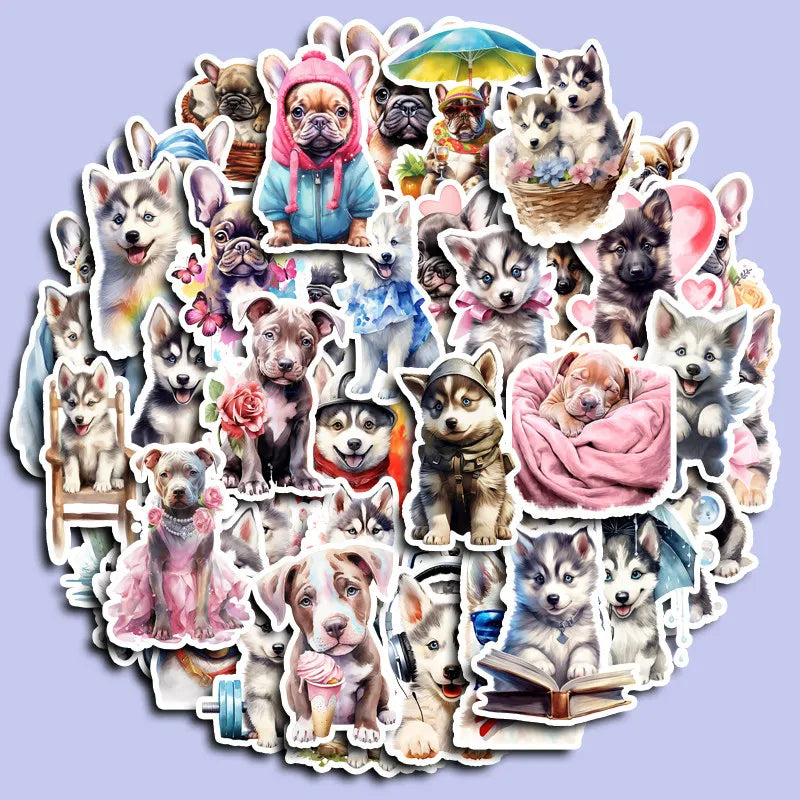 Puppy Stickers