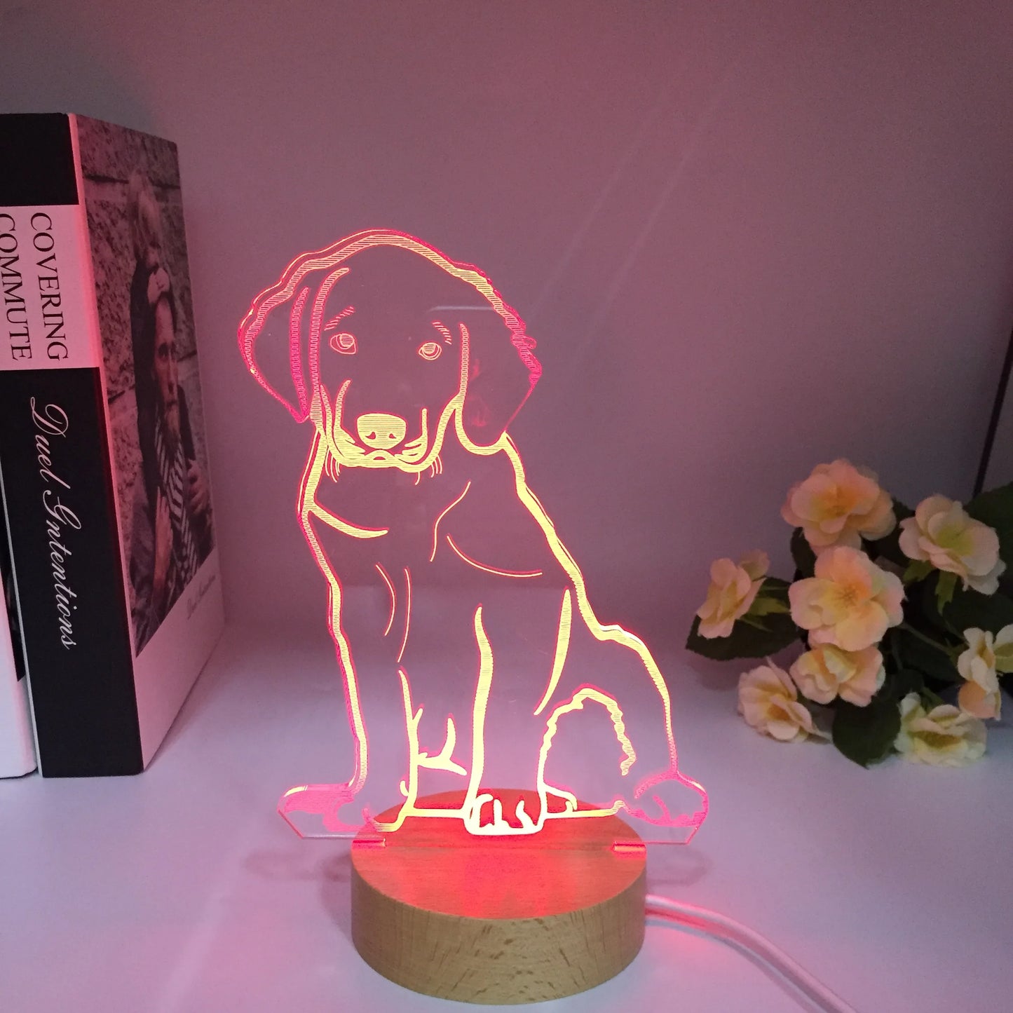 Dog Lamp Sign