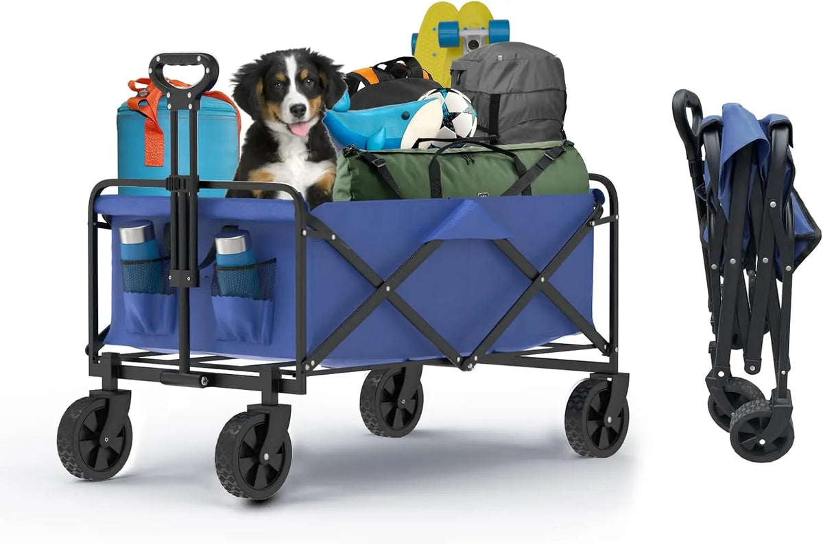 Dog Wagon in Blue