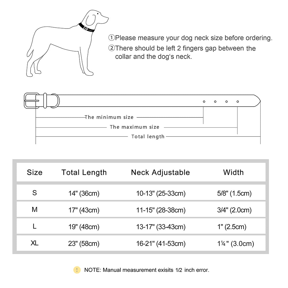 Leather Dog Collar