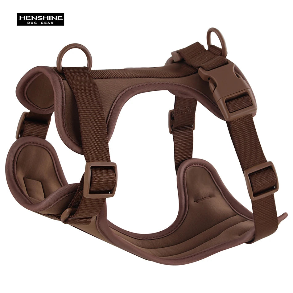 Double Harness For Dogs in Harness Chocolate