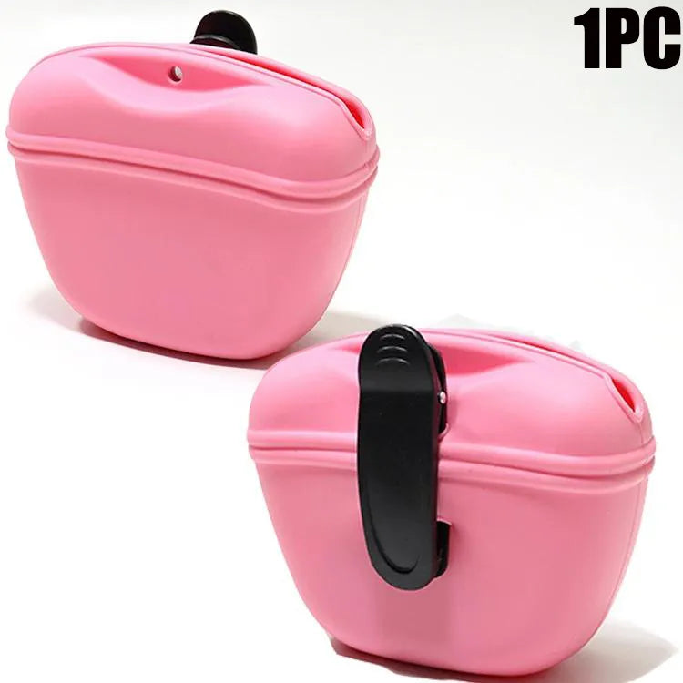 Dog Training Treat Bags in Rose
