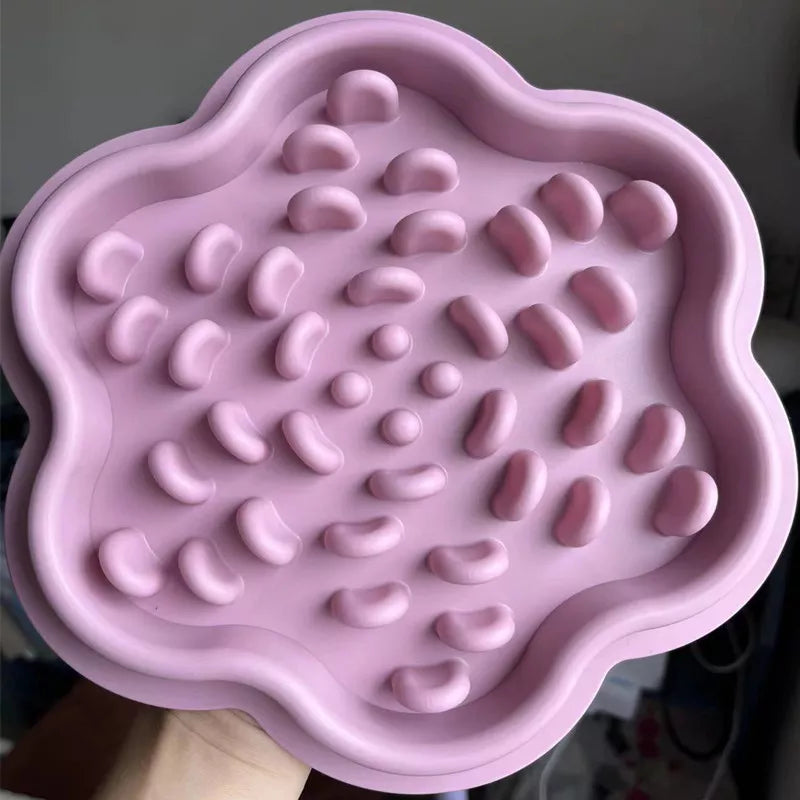 Slow Feeder Bowls For Dogs in Purple