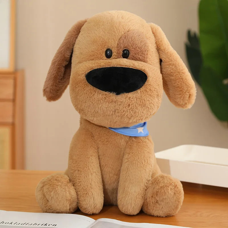 Plush Dog in Khaki