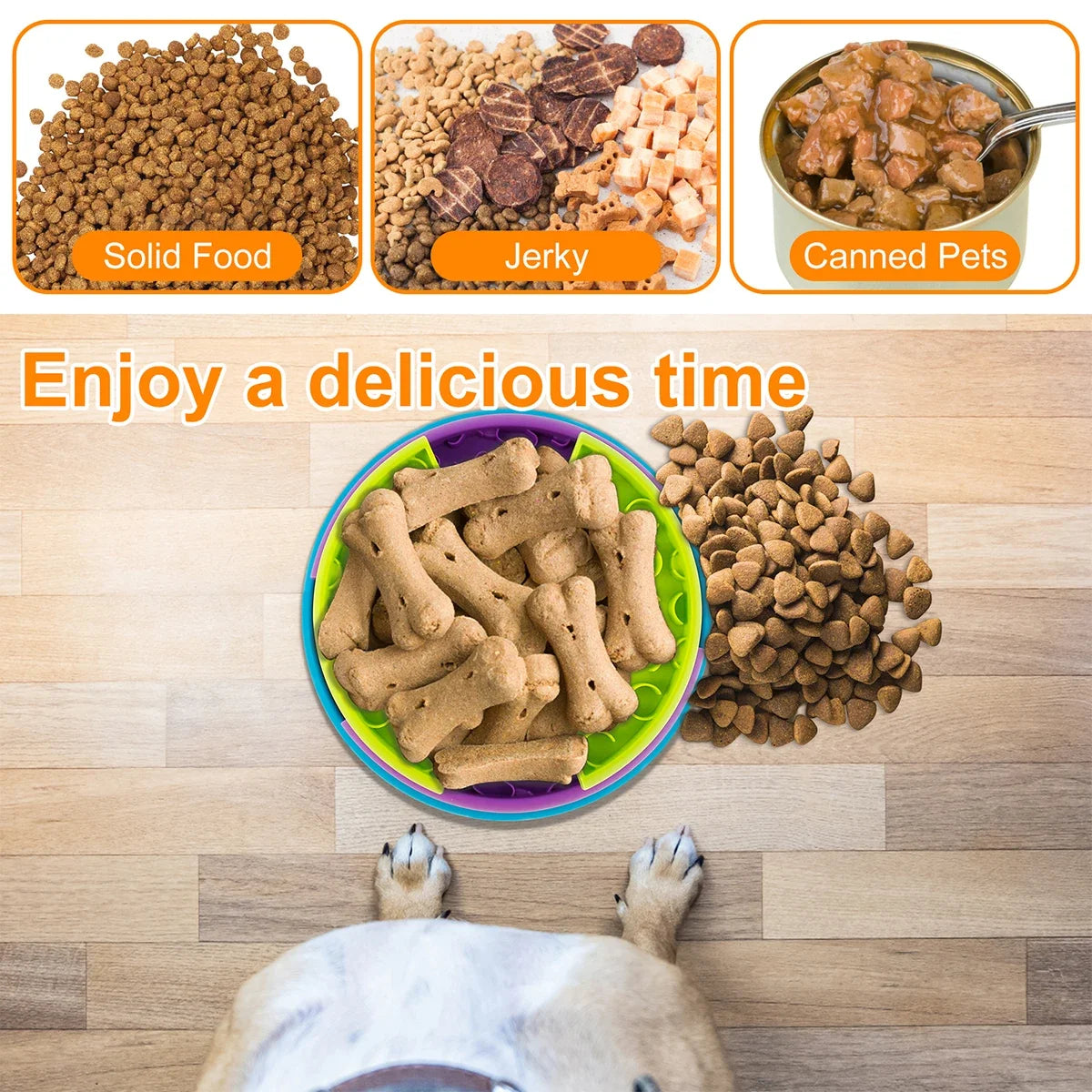 Slow Feeder Bowl For Dogs