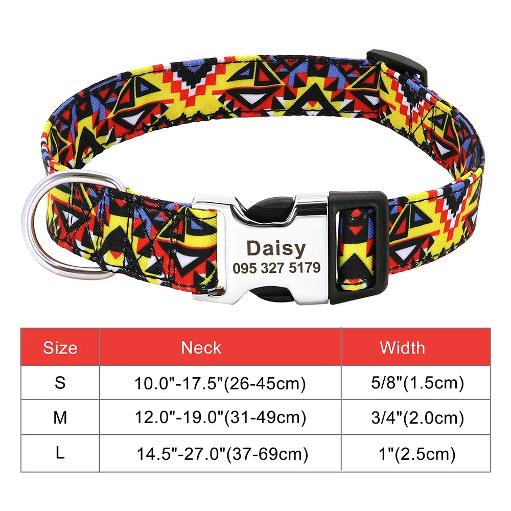 Personalized Nylon Dog Collar, photo 17